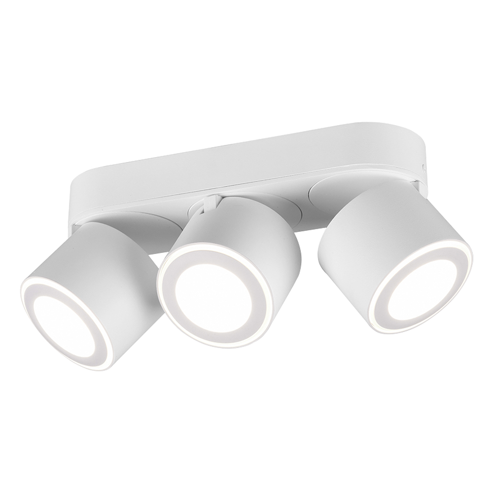 Moderne Witte Plafondlamp Spots Trio Leuchten Taurus Directlampen Nl