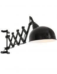 efficiënt toewijzen uitzondering Uitrekbare schaarlamp Steinhauer Yorkshire zwart - Directlampen