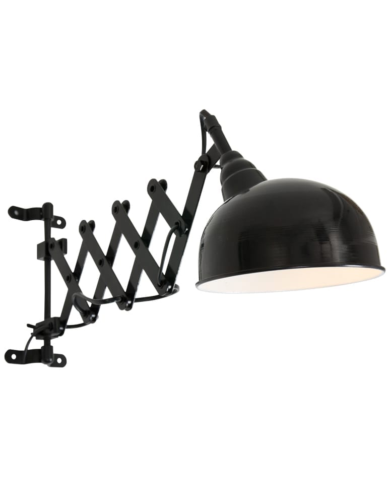 shit maart Beperkt Uitrekbare schaarlamp Steinhauer Yorkshire zwart - Directlampen