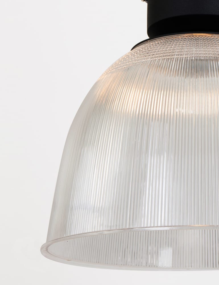 petticoat ophouden Vallen Transparante industriele designer hanglamp