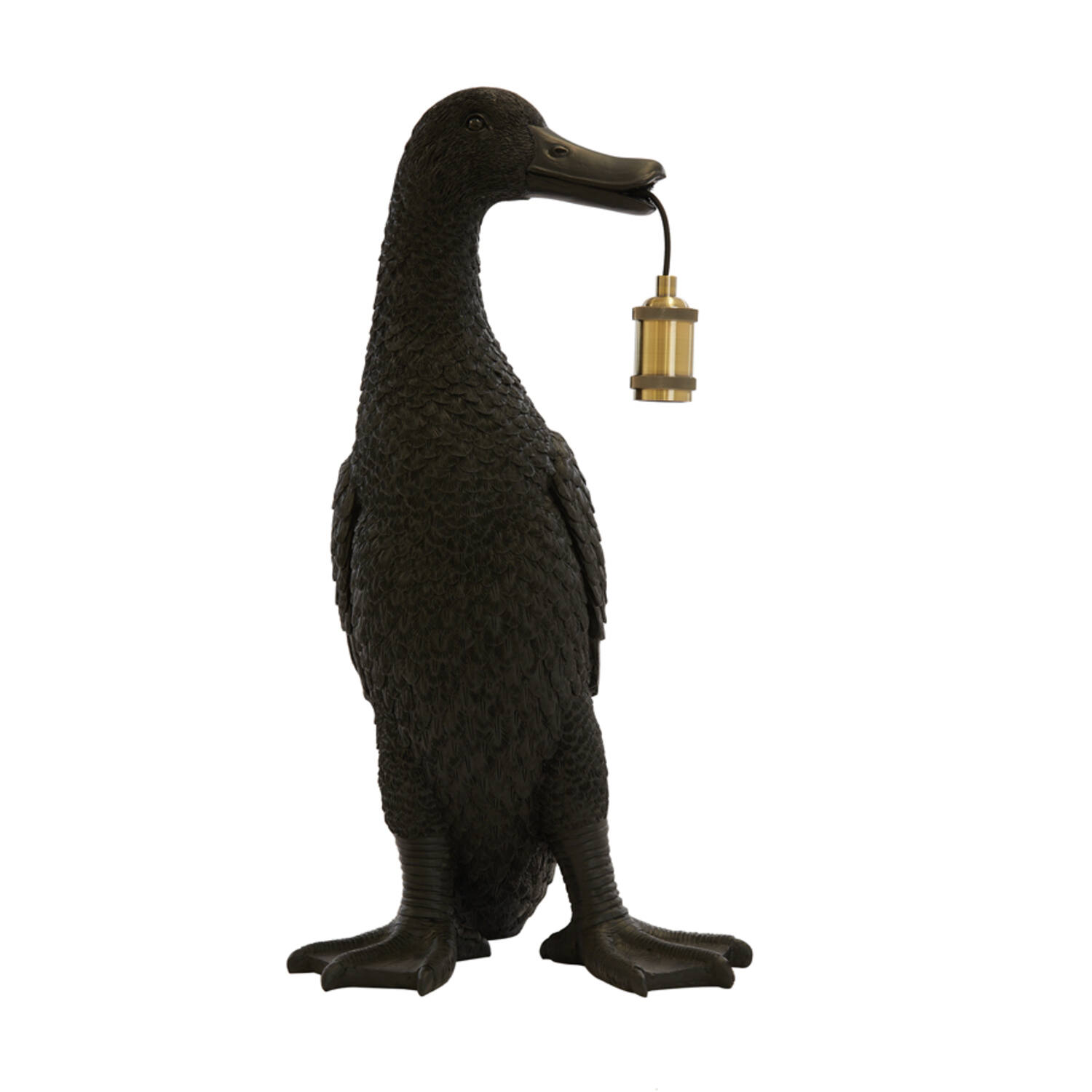 Moderne Zwarte Eend Tafellamp Light And Living Duck Directlampen Nl