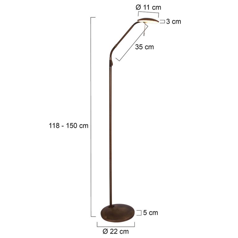 Klassieke Leeslamp Led Steinhauer Zenith Led Directlampen Nl