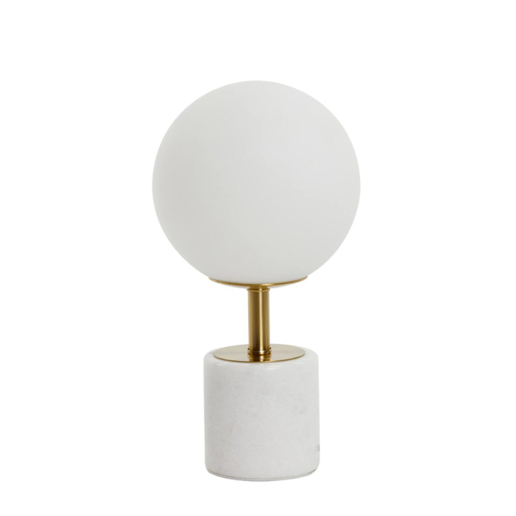 Klassieke Wit Met Gouden Tafellamp Light Living Medina Directlampen Nl