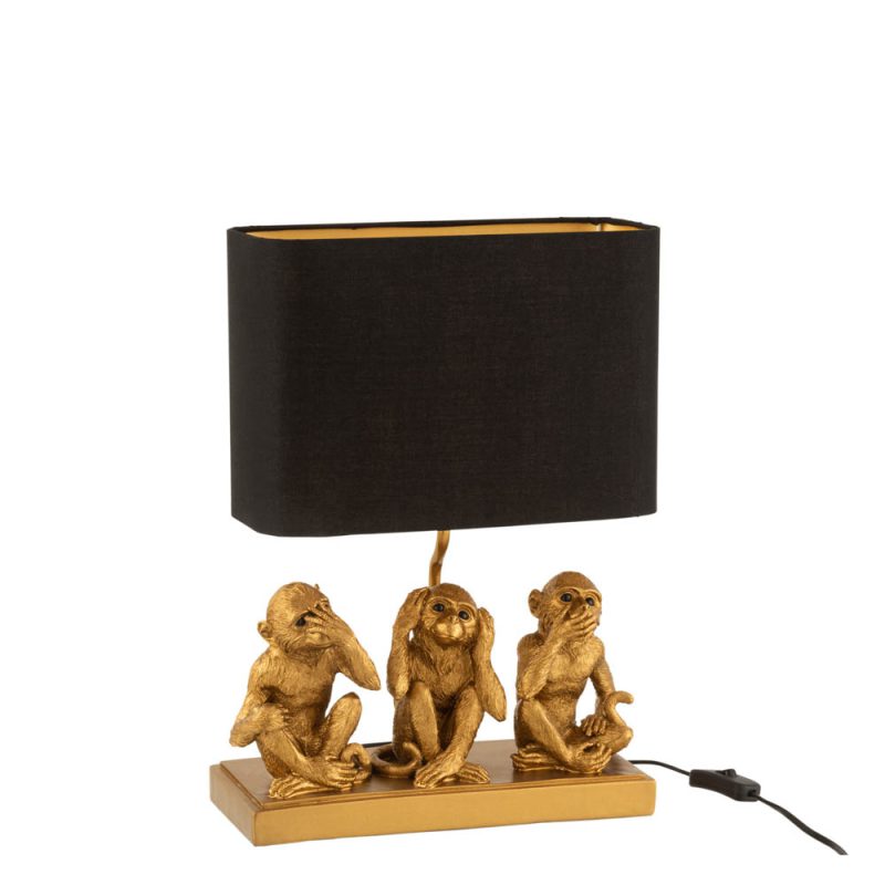 klassieke-zwart-gouden-tafellamp-trio-apen-jolipa-monkey-poly-16048-1