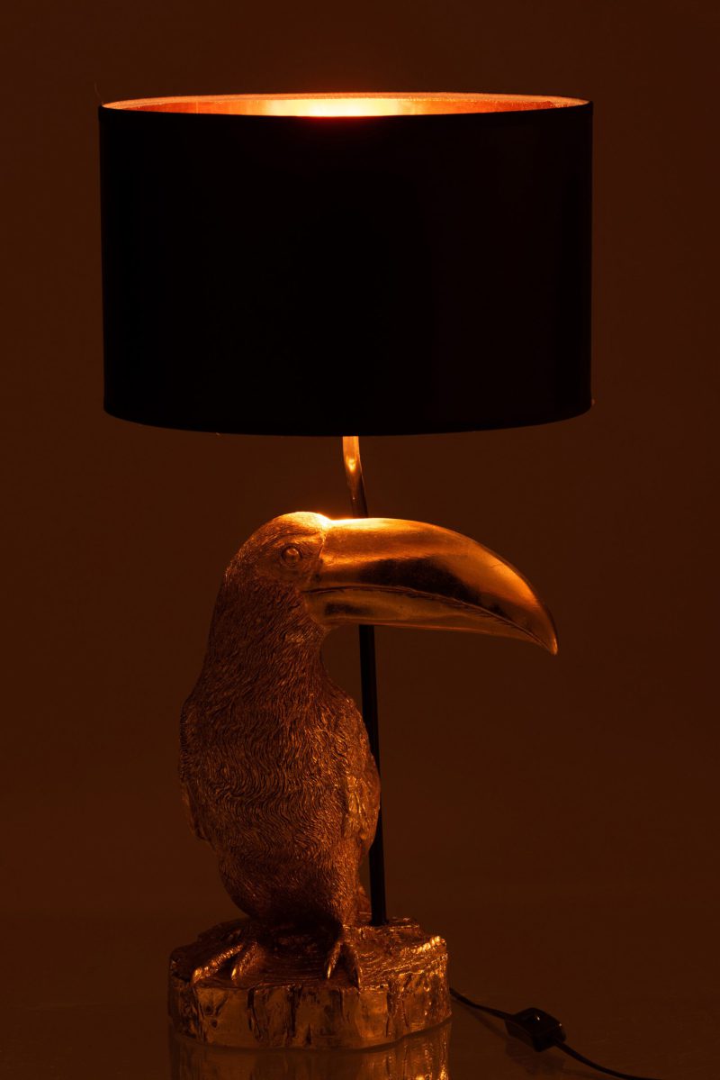 klassieke-zwarte-tafellamp-gouden-vogel-jolipa-toucan-poly-11739-4
