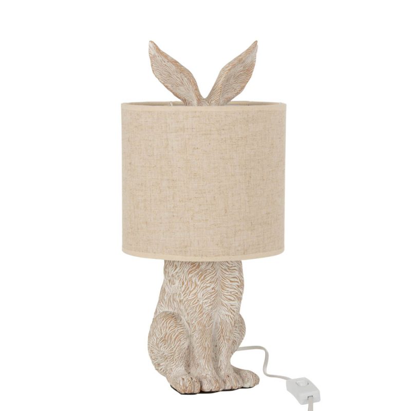 moderne-beige-tafellamp-haas-jolipa-rabbit-poly-15368-1