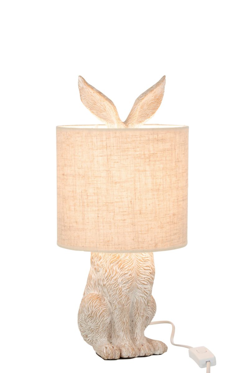 moderne-beige-tafellamp-haas-jolipa-rabbit-poly-15368-2