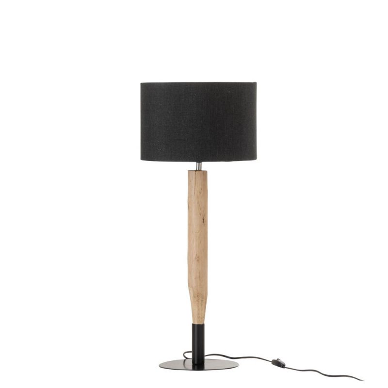 moderne-tafellamp-zwart-met-hout-jolipa-roxy-96372-1