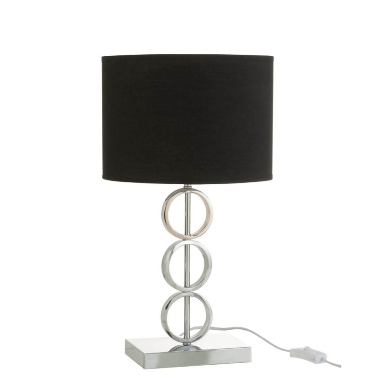 moderne-tafellamp-zwart-met-zilver-jolipa-dna-37843-1