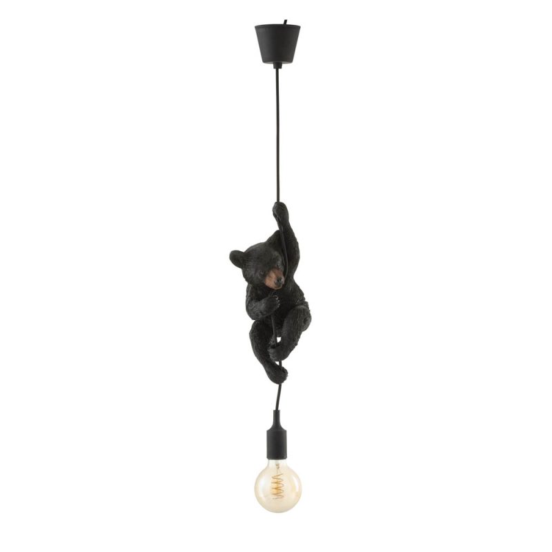 moderne-zwarte-hanglamp-beer-jolipa-bear-poly-95002-1