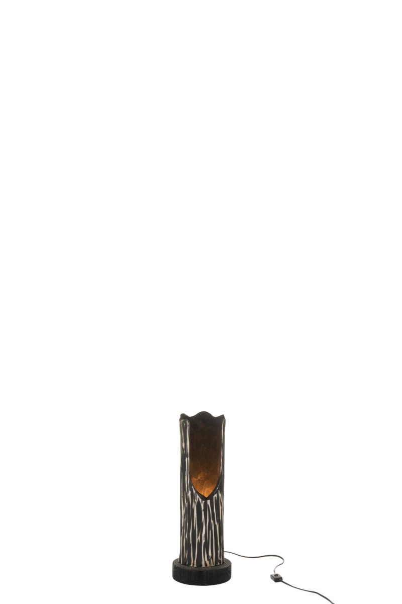 moderne-zwarte-houten-tafellamp-jolipa-trunk-96256-2
