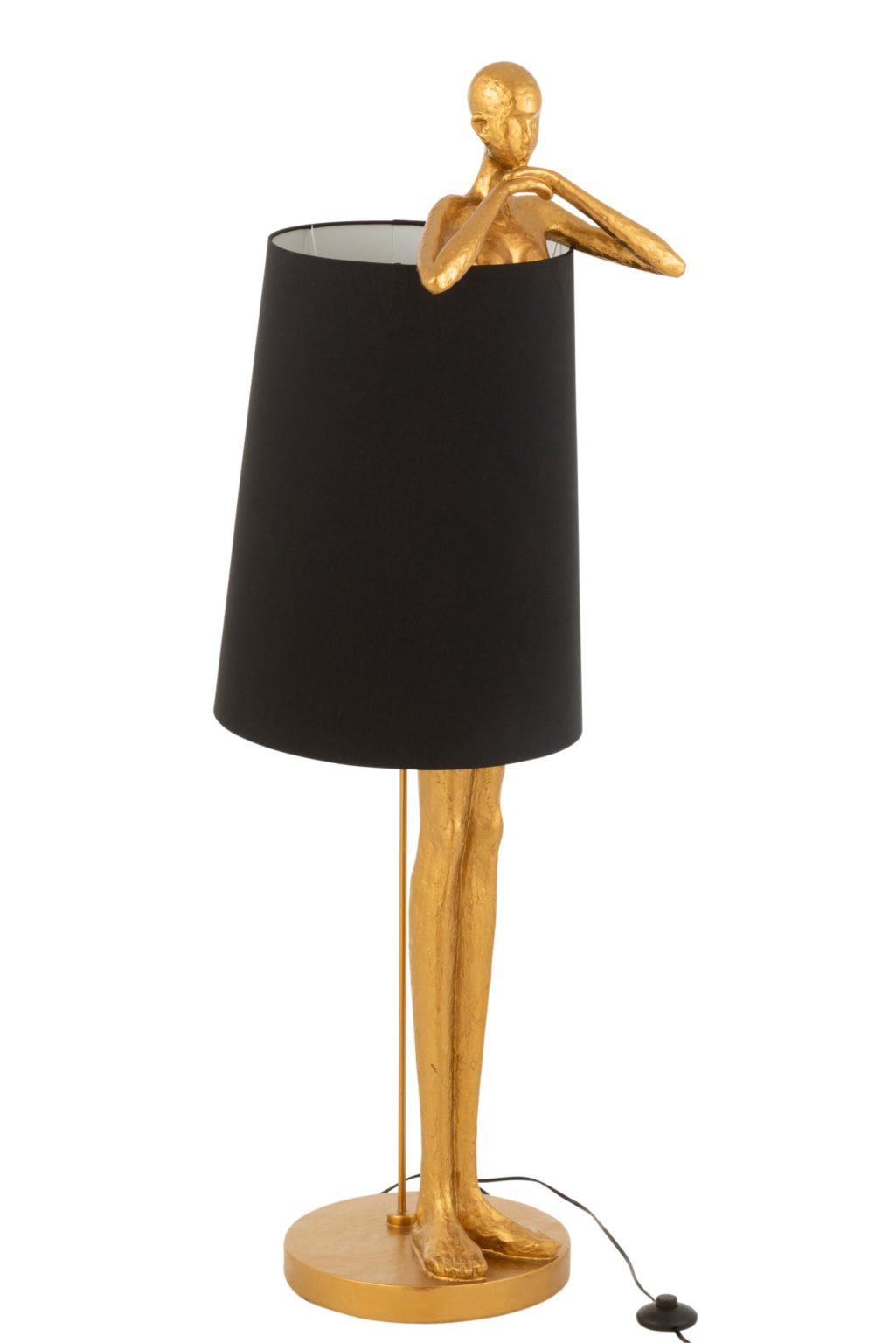 moderne-zwarte-tafellamp-gouden-mensfiguur-jolipa-mandy-16052-1