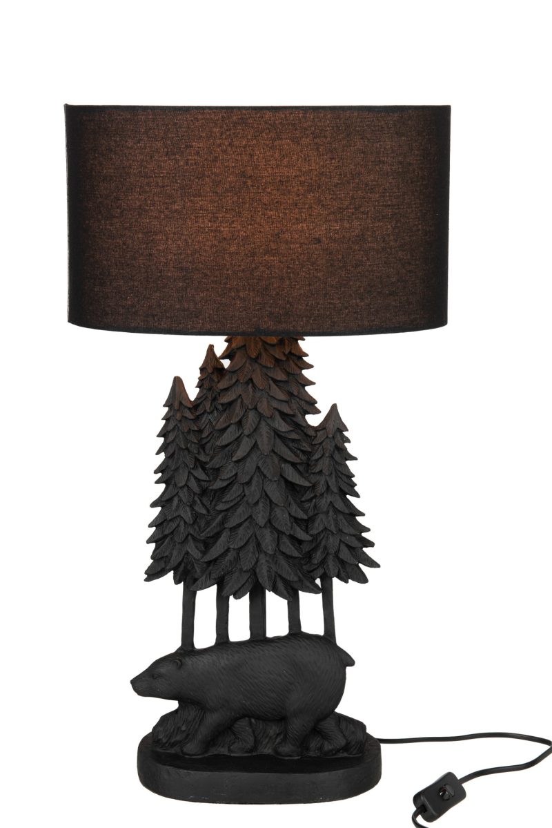 moderne-zwarte-tafellamp-natuur-jolipa-bear-poly-95072-2