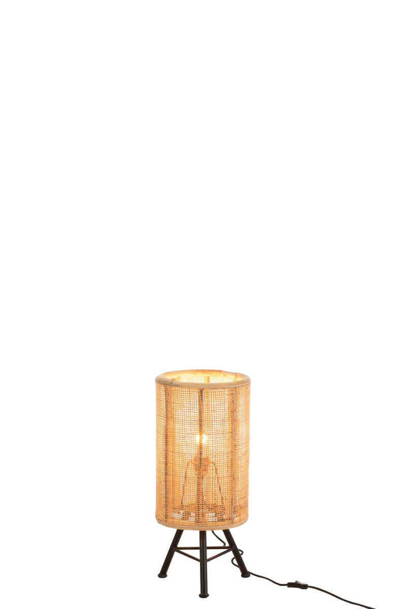 natuurlijke-beige-fijnmazige-tafellamp-jolipa-ozara-11208-2