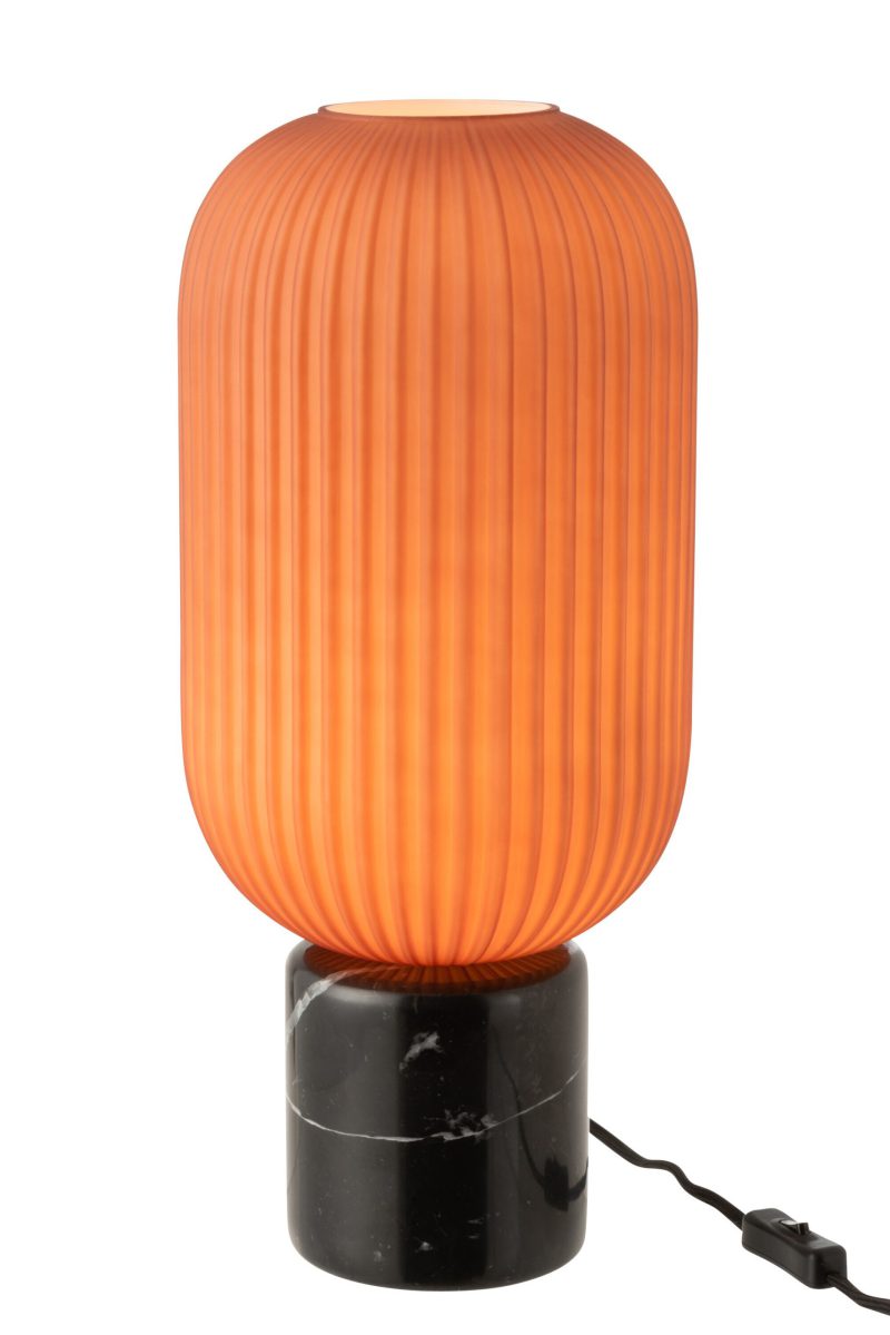 retro-zwart-met-oranje-tafellamp-jolipa-yufo-5751-2