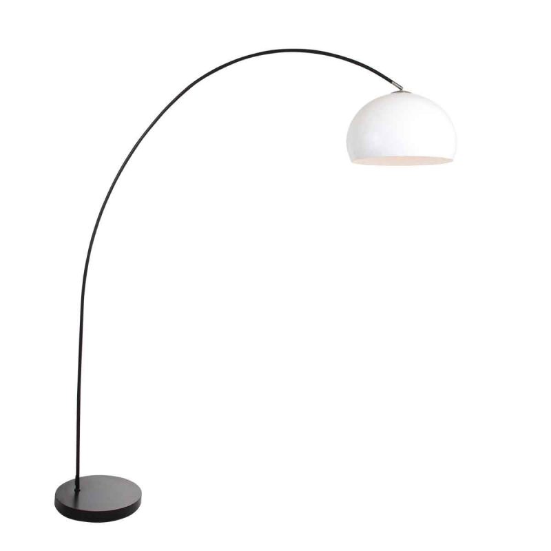 booglamp-solva-3906zw-met-een-wit-kunststof-lampenkap-vloerlamp-mexlite-solva-wit-en-zwart-3906zw