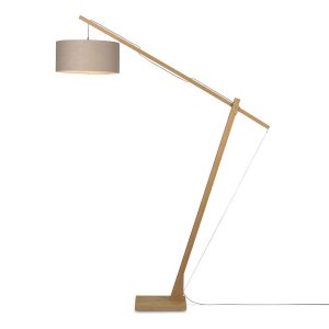 bamboe/linnen-vloerlamp-kap-lichtgrijs-good-&-mojo-montblanc-montblanc/f/4723/ld