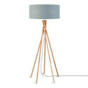 linnen-bamboe-grijze-bohemian-vloerlamp-good-&-mojo-kilimanjaro-kilimanjaro/f/6030/lg