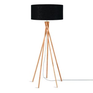 linnen-zwart-bamboe-bohemian-vloerlamp-good-&-mojo-kilimanjaro-kilimanjaro/f/6030/b