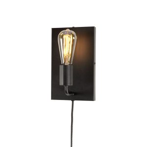 minimalistische-rechthoekige-zwarte-wandlamp-it's-about-romi-madrid-madrid/wa/b