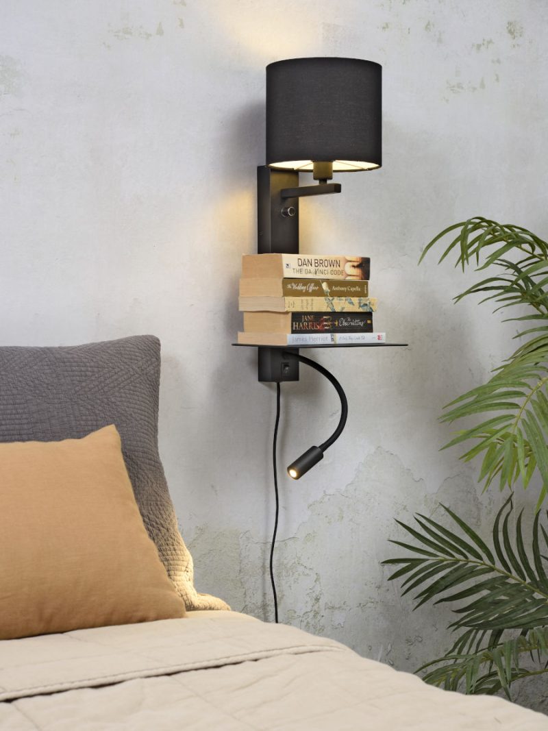 moderne-zwart-katoen-metalen-wandlamp-its-about-romi-florence-florencewxlb1815b-1