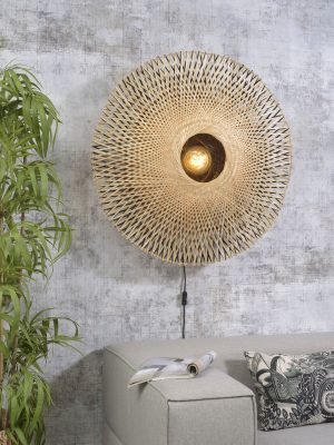 ronde-boheemse-wandlamp-naturel-zwart-good-mojo-kalimantan-kalimantanw20bn-1