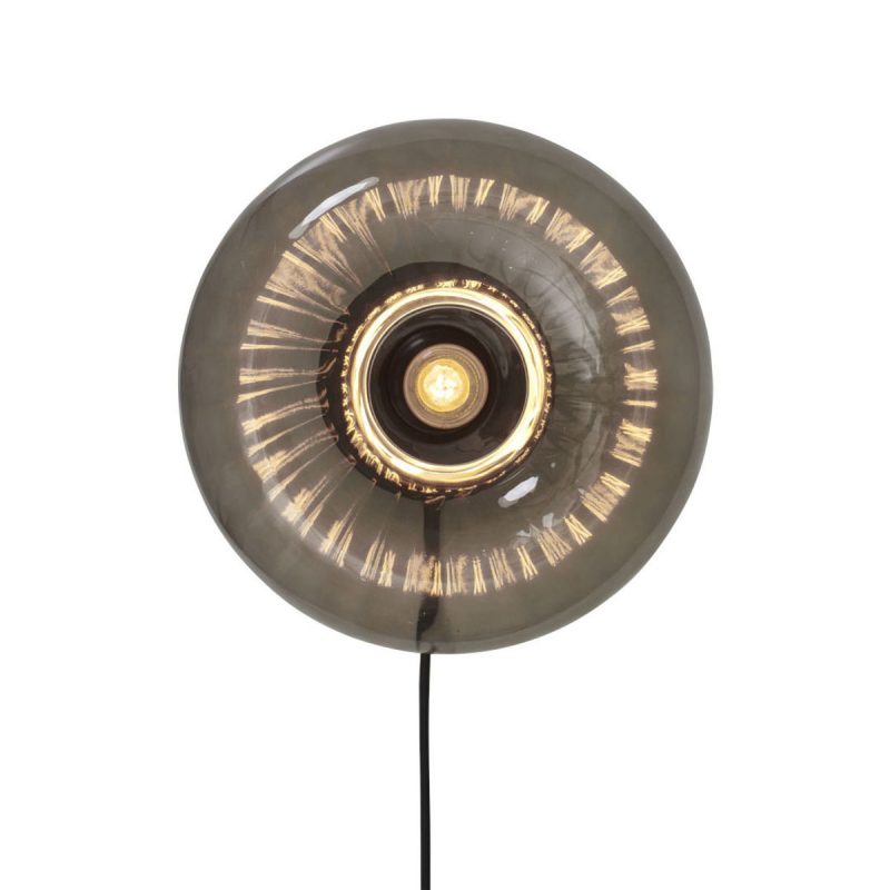 trendy-zwarte-glazen-wandlamp-it's-about-romi-brussels-brussels/w27/b