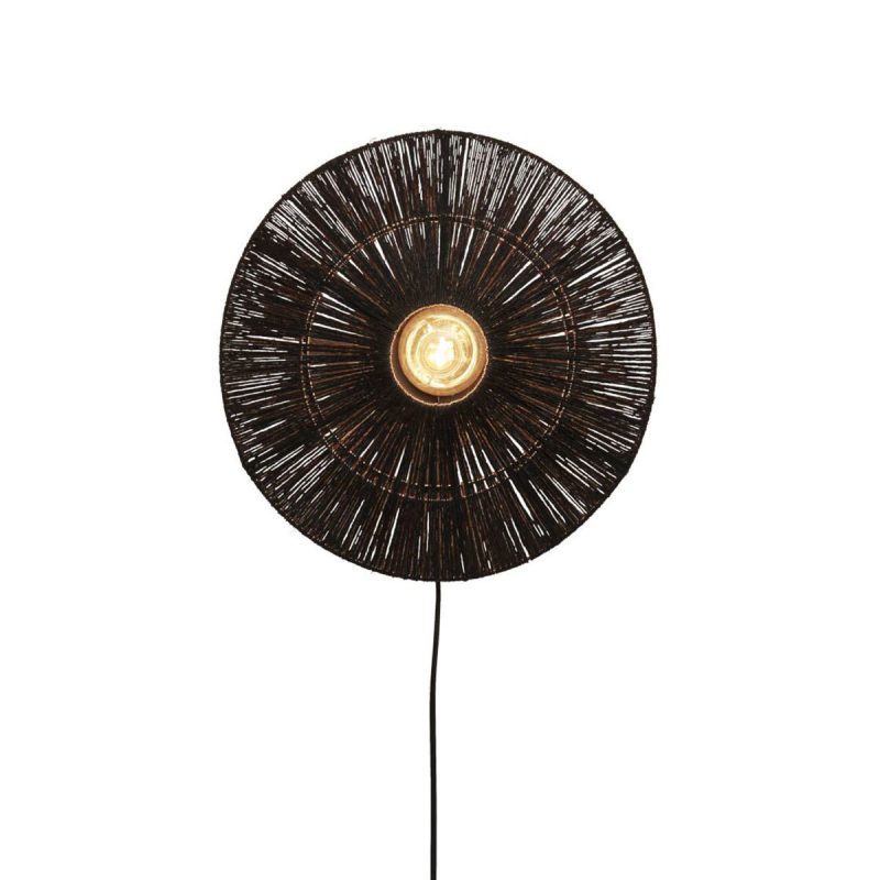 wandlamp-rond-bohemian-zwart-good-&-mojo-iguazu-iguazu/w/4012/b