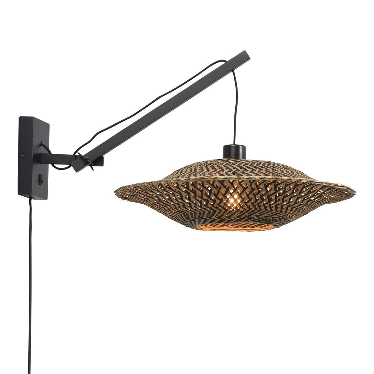 wandlamp-ufo-hefboom-zwart-good-&-mojo-bali-bali/w2/ad/b/4412/bn