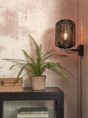 zwarte-bohemian-wandlamp-metaal-rotan-good-mojo-tanami-tanamiw25b-1