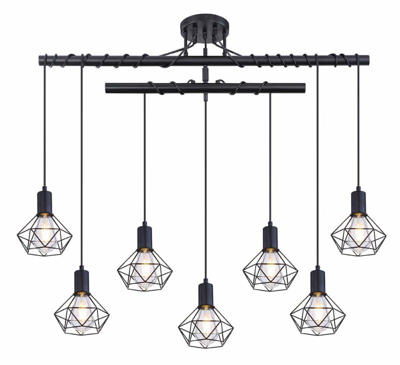 2-stang-hanglamp-zwart-7-diamantkap-globo-hermi-i-54802s-7d-1