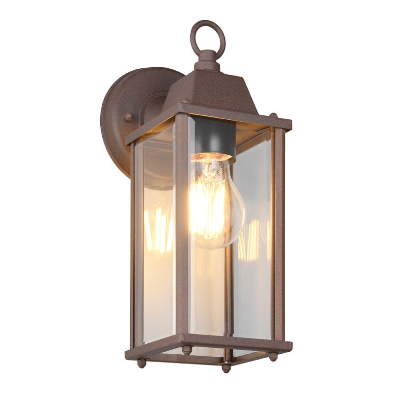 bruine-wandlamp-klassieke-lantaarn-trio-leuchten-olona-201960124