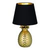 design-tafellamp-ananas-keramiek-goud/zwart-pineapple-r50421079