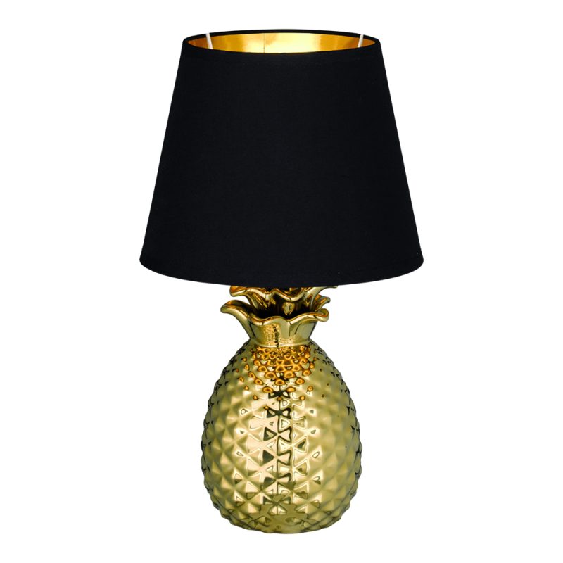 design-tafellamp-ananas-keramiek-goud/zwart-reality-pineapple-r50421079