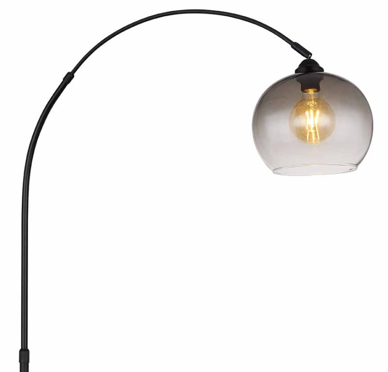 gebogen-zwarte-vloerlamp-rookglas-bol-globo-newcastle-58227bs-1