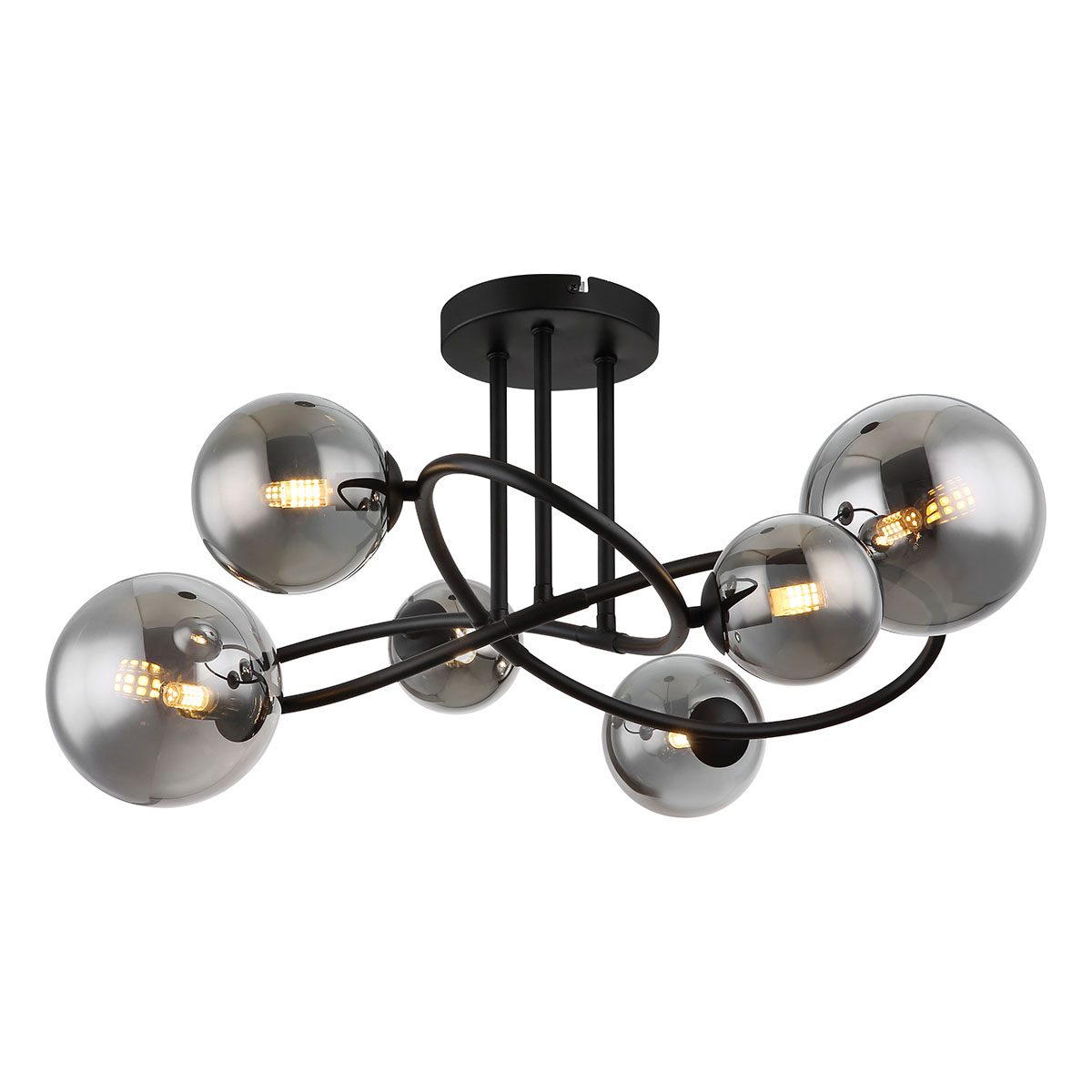 gedraaide-6-rookglasbol-plafondlamp-zwart-globo-hermi-i-56133-6d