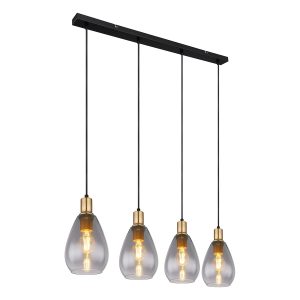 hanglamp-glas-metaal-klassiek-zwart-globo-hermi-i-15563-4h