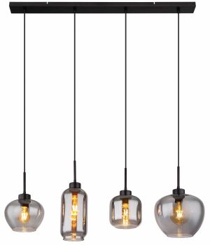 hanglamp-metaal-zwart-modern-globo-matt-15549-4sh-1