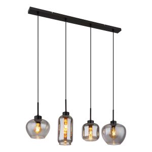 hanglamp-metaal-zwart-modern-globo-matt-15549-4sh