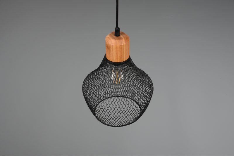 hanglamp-zwart-metaal-draadvlechtwerk-houtdetail-reality-valeria-r31281032-3