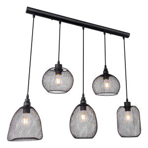 hanglamp-zwart-metaal-oosters-globo-anya-15047-5