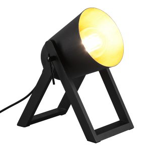 houten-industriële-tafellamp-zwart/goud-verstelbaar-reality-marc-r50721080