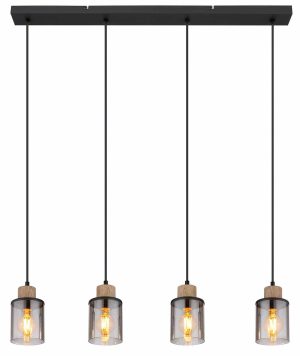 klassieke-glazen-metalen-zwarte-hanglamp-globo-hermi-i-15707-4h-1