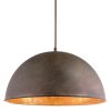 koepelvormige-industriële-hanglamp-bruin/goud-globo-hermi-i-58307h