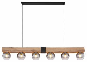 landelijke-metalen-zwarte-hanglamp-globo-hermi-i-15656-6h-1