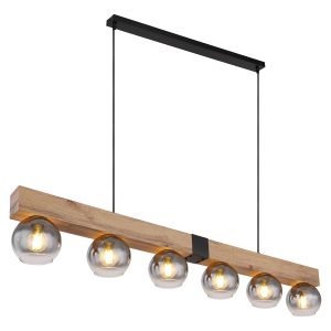 landelijke-metalen-zwarte-hanglamp-globo-hermi-i-15656-6h