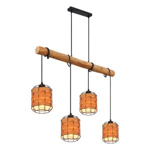 landelijke-zwarte-metalen-hanglamp-globo-elmar-15665-4h1