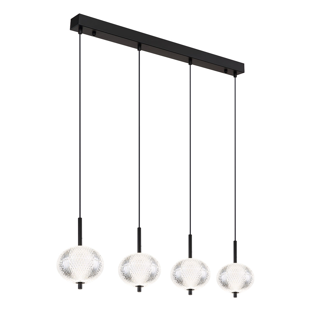 metalen-glazen-zwarte-moderne-hanglamp-globo-hermi-i-16042-4h