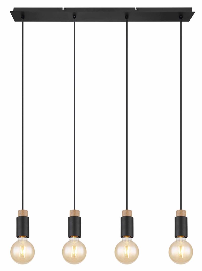 minimalistische-4-lichts-hanglamp-zwart-globo-hermi-i-54045-4h-1