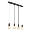 minimalistische-4-lichts-hanglamp-zwart-globo-hermi-i-54045-4h